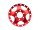 BoomRacing ProBuild 1.9" Alum SV5 Faceplate (1) Red BRPBF002R