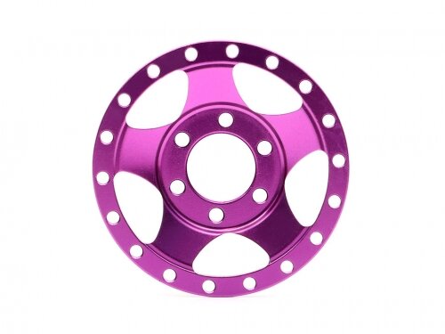 BoomRacing ProBuild 1.9" Alum SV5 Faceplate (1) Purple BRPBF002P