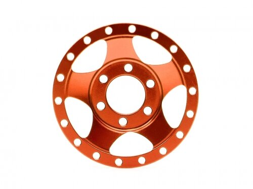 BoomRacing ProBuild 1.9" Alum SV5 Faceplate (1) Orange BRPBF002OR