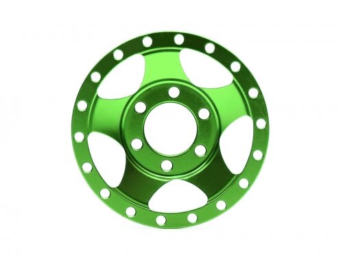 BoomRacing ProBuild 1.9" Alum SV5 Faceplate (1) Green BRPBF002G