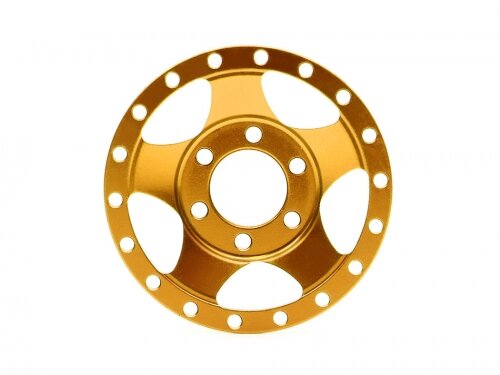 BoomRacing ProBuild 1.9" Alum SV5 Faceplate (1) Gold BRPBF002GD