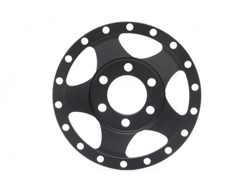 BoomRacing ProBuild 1.9" Alum SV5 Faceplate (1) Matte Black BRPBF002MBK