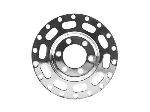 BoomRacing ProBuild 1.9" Alum MAG10 Faceplate (1) Chrome BRPBF001CR