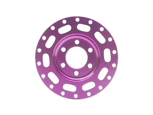 BoomRacing ProBuild 1.9" Alum MAG10 Faceplate (1) Purple BRPBF001P
