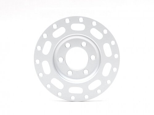 BoomRacing ProBuild 1.9" Alum MAG10 Faceplate (1) Flat Silver BRPBF001FS