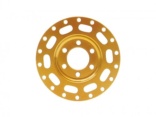 BoomRacing ProBuild 1.9" Alum MAG10 Faceplate (1) Gold BRPBF001GD