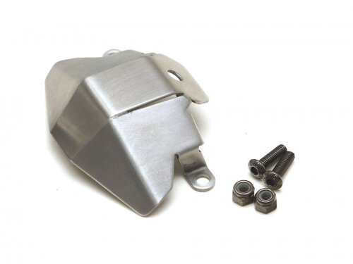 BoomRacing Front Stainless Steel Skid Plate for BRX70/BRX80/BRX90 PHAT Axle for BRX01 BRLC7086F