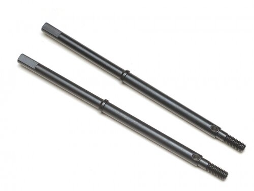 BoomRacing BADASS Ultra Hard Steel Axle Rear Shaft (2pcs) for BRX90 PHAT Axle BRD9023 for D90/D110 Chassis BRBD9002