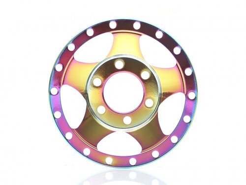BoomRacing ProBuild 1.9" Alum SV5 Faceplate (1) Neo Chrome BRPBF002NEO