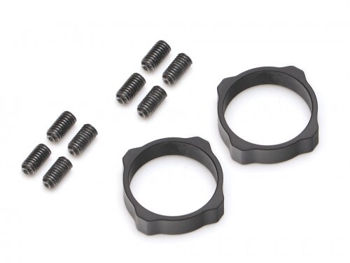 BoomRacing Lock Ring Replacement for BRX70/BRX80/BRX90 PHAT Axle Knuckle Weight Base (2) for D90/D110 Chassis BRD9024A