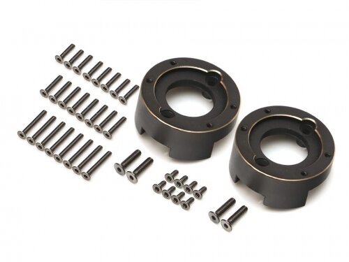 BoomRacing Brass Front Knuckle Base Weights for BRX70/BRX80/BRX90 PHAT & AR44 Axle (2) for BRX01 BRLC7089