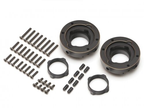 BoomRacing Brass Rear Knuckle Base Weights for BRX70 PHAT Axle (2) for BRX01 BRLC7090