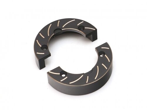 BoomRacing Brass Large Weight Blocks 23g for BRX70/BRX80/BRX90 PHAT Axle Knuckle Weight Base (2) for BRX01 BRLC7091