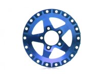 BoomRacing ProBuild 1.9" Alum SS5 Faceplate (1) Blue...