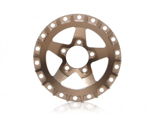 BoomRacing ProBuild 1.9" Alum SS5 Faceplate (1) Bronze BRPBF008SS5BZ