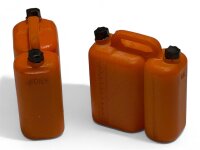 CRM Kettensägen Doppelkanister 1/10 aus Resin (1...