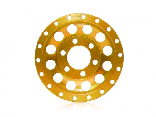 BoomRacing ProBuild 1.9" Alum R12 Faceplate (1) Gold BRPBF009R12GD