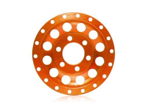 BoomRacing ProBuild 1.9" Alum R12 Faceplate (1) Orange BRPBF009R12OR
