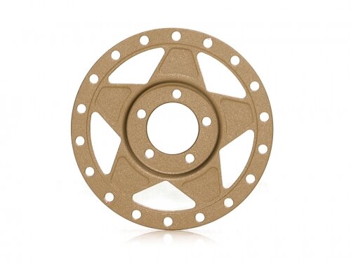 BoomRacing ProBuild 1.9" Alum RTS Faceplate (1) Matte Bronze BRPBF010RTSMBZ