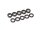 BoomRacing Spacer Set D4x7x1 & D4x7x2 Aluminum Black (10) BRASSPD471-2