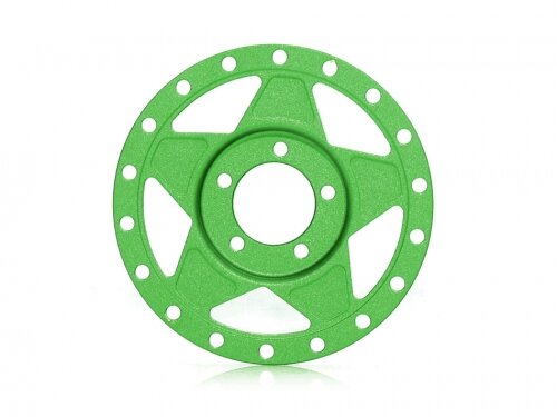 BoomRacing ProBuild 1.9" Alum RTS Faceplate (1) Matte Green BRPBF010RTSMG