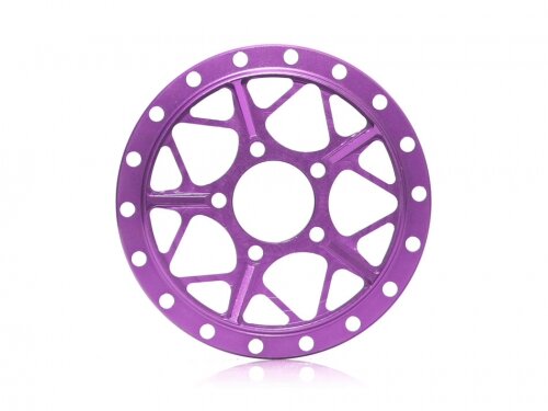 BoomRacing ProBuild 1.9" Alum LGB Faceplate (1) Purple BRPBF011LGBP