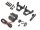 BoomRacing Mini Servo Mount Set for BRX01 w/ Mini Servo  8.4v for BRX01 BRLC70100KIT