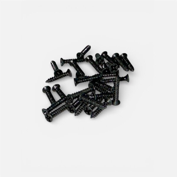 CRM screw black steel M1.2 (20 pcs)