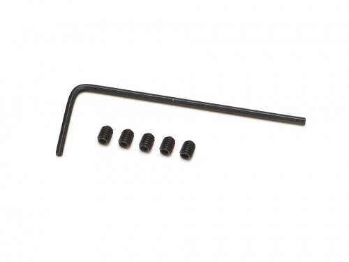 BoomRacing M2.5x3 SS Set Screws (5) with Allen Hex Key BRASST2503