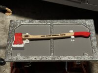 CRM Axe with wooden handle (vehicle mount) resin wood als kit with mount