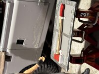CRM Axe with wooden handle (vehicle mount) resin wood als kit with mount