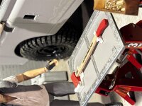 CRM Axe with wooden handle (vehicle mount) resin wood als kit with mount