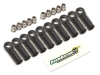 BoomRacing KUDU Heavy Duty Rust-Resistant M4 Nylon Rod...