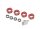 BoomRacing Rebuild Kit (Collar/Spacer/Grub Screw Pin) for Voodoo Drive Shafts BRQ90279SP