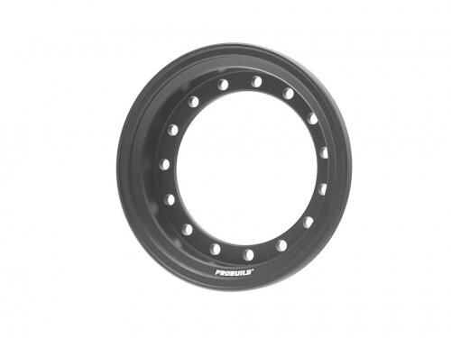 BoomRacing ProBuild 1.55" Alum 9.9mm Wheel Barrel (1) Matte Black BRPROB155-01MBK