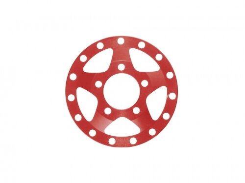 BoomRacing ProBuild 1.55" Alum SV5 Faceplate (1) Red BRPBF155-002R