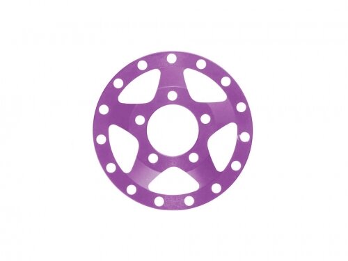 BoomRacing ProBuild 1.55" Alum SV5 Faceplate (1) Purple BRPBF155-002P