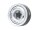 BoomRacing ProBuild 1.9" Narrow Slot Mags Jelly Bean Adjustable Offset Beadlock Wheels (2) Flat Silver/Flat Silver BRPB046FSFS-N