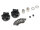 BoomRacing ProBuild XT508 V2 5-Lug Aluminum 12mm Wheel Hub Adapters 8MM Offset Version 2 (2) Black BRXT508V2