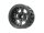 BoomRacing ProBuild 1.9" Ultra Lightweight Performance CF6 Adjustable Offset Beadlock Wheels (2) Black/Carbon Fiber BRPB049BKCF