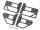 BoomRacing B3D Tube Door Set for TRC D110 Body for BRX02 BRX020076