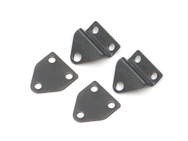 BoomRacing Rear Leaf Spring Retainer (Inside & Outside) (2) for Boom Racing  BRX02 BRLC7064F