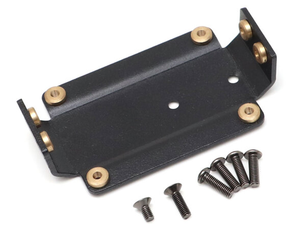 BoomRacing High Clearance Steel Center Skid Plate for BRX02 Leaf (BR8005) & BRX01 Full Leaf for Boom Racing  BRX02 BRX020020LF