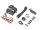 BoomRacing Mini Servo Mount Set for BRX02 & BRX02 109 w/ Mini Servo  8.4v for BRX02 BRD901101KIT