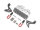 BoomRacing KUDU Front Skidplate with D-Ring Shackles for BRX02 Leaf Spring Version for BRX02 BRX020068