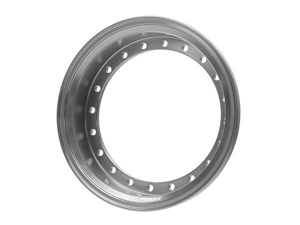 BoomRacing ProBuild 2.2" Alum 13.5mm (Base) Wheel Barrel (1) Gun Metal BRPROB22-01GM