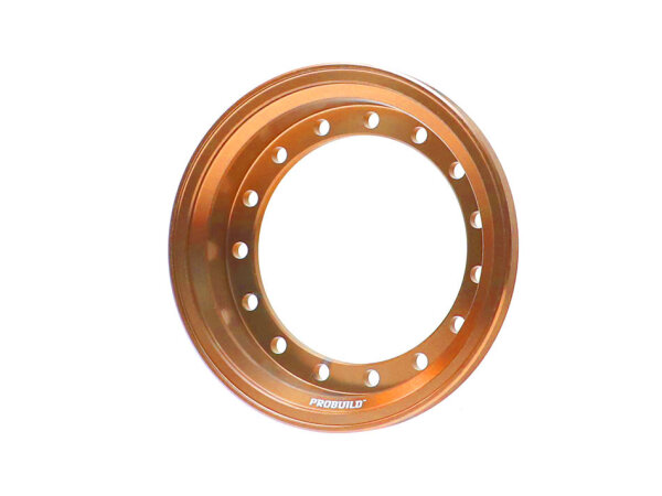 BoomRacing ProBuild 1.55" Alum 9.9mm Wheel Barrel (1) Orange BRPROB155-01OR