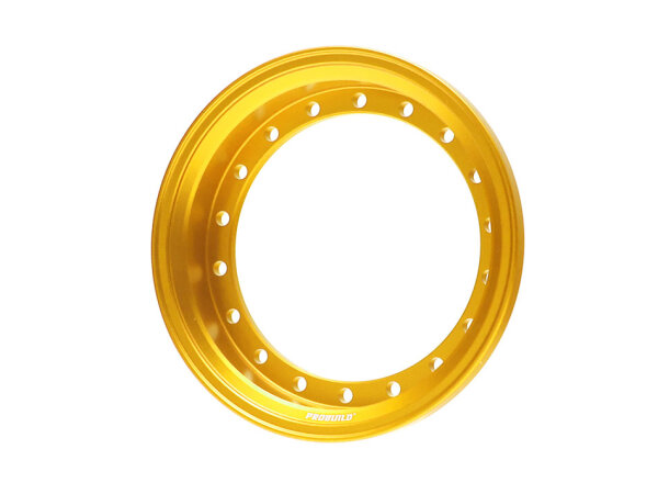 BoomRacing ProBuild 1.9" Alum 7.5mm Solid Wheel Barrel (1) Matte Gold BRPROB-01MGD