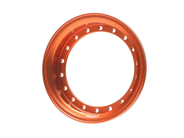 BoomRacing ProBuild 1.9" Alum 7.5mm Solid Wheel Barrel (1) Matte Orange BRPROB-01MOR