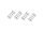 BoomRacing 5X10mm Springs (4) BRASSPRING05510